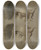 Triptych art skateboard deck of David Humbert De Superville Het Linkeroog Ve Antieke Sculptuur En Profil by David Humbert De Superville (1770-1849)