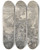 Triptych art skateboard deck of Gabrielfranois Doyen Allegory Of Fishery Neptune And Amphitrite_2 by Gabriel-Franois Doyen (1726-1806)