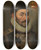 Triptych art skateboard deck of Adriaen Thomasz Key William Of Orange by Adriaen Thomasz Key (1544-1589)