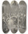 Triptych art skateboard deck of Augusto Nicodemo Hochzeitstanz Eines Buckeligen Paares In Einem Empireraum Bei Kerzenlicht by Augusto Nicodemo (1761-1807)