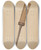 Triptych art skateboard deck of William Frank Wagon Makers Chisel by William Frank