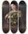 Triptych art skateboard deck of Alice Pike Barney The Brass Kettle by Alice Pike Barney (1857-1931)