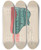 Triptych art skateboard deck of Raymond Manupelli Opera Hood by Raymond Manupelli