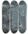 Triptych art skateboard deck of Jeanbaptiste Oudry The Fox And The Turkey Hens Illustration For The Fables Of La Fontaine by Jean-Baptiste Oudry (1686-1755)