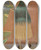 Triptych art skateboard deck of Lon Spilliaert Vissersvrouw by Leon Spilliaert (1881-1946)