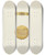 Triptych art skateboard deck of Madeline Arnold Snuff Box_1 by Madeline Arnold