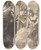 Triptych art skateboard deck of Albert Besnard The Presentation La Prsentation by Albert Besnard (1849-1934)
