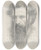 Triptych art skateboard deck of Alphonse Legros Selfportrait_3 by Alphonse Legros (1837-1911)