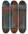 Triptych art skateboard deck of Alexej Von Jawlensky Abstrakter Kopf Blaurot Abstract Head Bluered by Alexej Von Jawlensky (1864-1941)