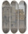 Triptych art skateboard deck of Ferdinand Boberg Tourelle De Lhtel Lamoignon Coin De La Rue Des Francsbourgeois Et Rue Pave by Ferdinand Boberg (1860-1946)
