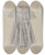 Triptych art skateboard deck of James Mclellan Doll Dress by James Mclellan