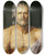 Triptych art skateboard deck of Peter Paul Rubens De Stervende Seneca by Peter Paul Rubens (1577-1640)