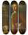Triptych art skateboard deck of Carlo Amalfi Portrait Of An Architect by Carlo Amalfi (1707-1787)