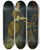 Triptych art skateboard deck of Caspar Netscher Girl Standing Before A Mirror by Caspar Netscher (1639-1684)
