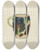 Triptych art skateboard deck of Mina Lowry Large Mug_2 by Mina Lowry (1894-1942)