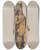 Triptych art skateboard deck of Harriette Gale Cigar Store Indian by Harriette Gale