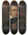 Triptych art skateboard deck of Pieter Van Hanselaere Self Portrait by Pieter Van Hanselaere