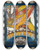 Triptych art skateboard deck of Adolf Wlfli Das Skt Adolfdiamanttriesenhohrn Am Flohzohrn In Indien Und Der Hahrkamm by Adolf Wolfli (1864-1930)