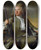 Triptych art skateboard deck of Jeanmarc Nattier Portrait Of A Gentleman As A Hunter by Jean Marc Nattier (1685-1766)