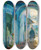 Triptych art skateboard deck of Henry Ossawa Tanner Street In Tangier by Henry Ossawa Tanner (1859-1937)