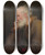 Triptych art skateboard deck of Joseph Wright Of Derby An Old Man by Joseph Wright Of Derby (1734-1797)