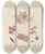 Triptych art skateboard deck of Walter Hood Fitch Cryptogamic Botany Of The Antarctic Voyage Of Hm Discovery Ships Erebus And Terror In The Years 1839 Pl20 by Walter Hood Fitch (1817-1892)