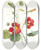 Triptych art skateboard deck of Pierre Joseph Redout Tropaeolum Majus Garden Nasturtium by Pierre Joseph Redoute (1759-1840)