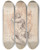 Triptych art skateboard deck of Cherubino Alberti Study For A Resurrection Oflazarus by Cherubino Alberti (1553-1615)