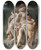 Triptych art skateboard deck of William Bouguereau La Premire Discorde Cain And Abel by William Bouguereau (1825-1905)