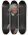 Triptych art skateboard deck of Sir Henry Raeburn Portrait Of Thomas Wood_1 by Sir Henry Raeburn (1756-1823)