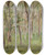 Triptych art skateboard deck of Jan Cigliski Maryino Grove by Jan Ciaglinski (1858-1913)