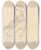 Triptych art skateboard deck of Felix Octavius Carr Darley John Pendleton Kennedy by Felix Octavius Carr Darley (1822-1888)