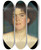 Triptych art skateboard deck of Bernhard Sterman Portrait Of The Opera Singer Signe Rappewelden by Bernhard Osterman (1870-1938)