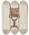 Triptych art skateboard deck of Ernest A Towers Jr Sewing Table by Ernest A Towers Jr (20-)