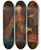 Triptych art skateboard deck of Martin Van Meytens Kaiser Franz I Stephan Von Lothringen_1 by Martin Van Meytens (1695-1770)