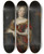 Triptych art skateboard deck of Nicolaes Maes Portrait Of A Lady_2 by Nicolaes Maes (1634-1693)