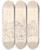 Triptych art skateboard deck of Samuel Howitt Old Lion Insulted by Samuel Howitt (1756-1822)