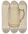 Triptych art skateboard deck of Frank Fumagalli Mug_1 by Frank Fumagalli (20-)