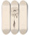 Triptych art skateboard deck of Frederic Remington Shield Illustration For The Song Of Hiawatha by Frederic Remington (1861-1909)