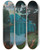 Triptych art skateboard deck of Max Kahrer Engllacke by Max Kahrer (1878-1937) Triptych art skateboard deck of Max Kahrer Engllacke by Max Kahrer (1878-1937)