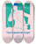Triptych art skateboard deck of National Institutes Of Health The Professional Image Ii by National Institutes Of Health (1887)