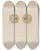 Triptych art skateboard deck of Charles Criswell Ladys Buckles by Charles Criswell