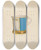 Triptych art skateboard deck of Roberta Spicer Shaving Mug_1 by Roberta Spicer