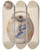 Triptych art skateboard deck of Yolande Delasser Harvester Jug_2 by Yolande Delasser (1935)