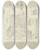 Triptych art skateboard deck of Jakob Frchtegott Dielmann Studienblatt Ansicht Einer Strae In Kronberg Oben Verschiedene Figurenstudien_1 by Jakob Furchtegott Dielmann (1809-1885)