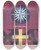 Triptych art skateboard deck of Joseph Binder I Am The Way St John 146 by Joseph Binder (1898-1972)
