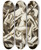 Triptych art skateboard deck of Carl Newman Female Nude I by Carl Newman (1858-1932)