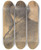 Triptych art skateboard deck of Vilhelm Hammershi Selfportrait Seen From Behind by Vilhelm Hammershoi (1864-1916)
