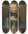 Triptych art skateboard deck of George Van Der Mijn Portrait Of Antoinette Mtayer Oldest Sister Of Louis Mtayer by George van der Mijn (1723-1763)