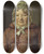 Triptych art skateboard deck of Ferdinand Georg Waldmller Portrait Of The Mother Of Captain Von Stierleholzmeister by Ferdinand Georg Waldmuller (1793-1865)
